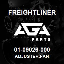 01-09026-000 Freightliner ADJUSTER,FAN | AGA Parts