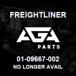 01-09667-002 Freightliner NO LONGER AVAIL | AGA Parts