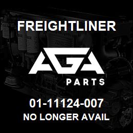 01-11124-007 Freightliner NO LONGER AVAIL | AGA Parts