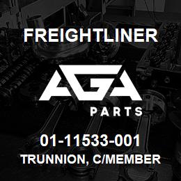 01-11533-001 Freightliner TRUNNION, C/MEMBER | AGA Parts