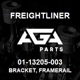 01-13205-003 Freightliner BRACKET, FRAMERAIL | AGA Parts