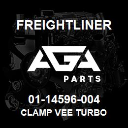 01-14596-004 Freightliner CLAMP VEE TURBO | AGA Parts