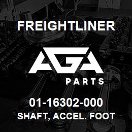 01-16302-000 Freightliner SHAFT, ACCEL. FOOT | AGA Parts