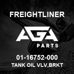 01-16752-000 Freightliner TANK OIL VLV,BRKT | AGA Parts