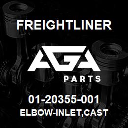 01-20355-001 Freightliner ELBOW-INLET,CAST | AGA Parts