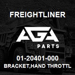 01-20401-000 Freightliner BRACKET,HAND THROTTL | AGA Parts