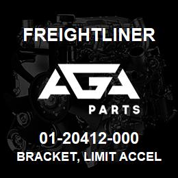 01-20412-000 Freightliner BRACKET, LIMIT ACCEL | AGA Parts