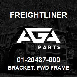 01-20437-000 Freightliner BRACKET, FWD FRAME | AGA Parts