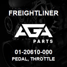 01-20610-000 Freightliner PEDAL, THROTTLE | AGA Parts