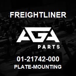 01-21742-000 Freightliner PLATE-MOUNTING | AGA Parts