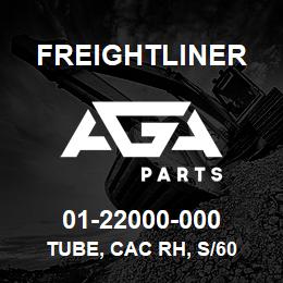 01-22000-000 Freightliner TUBE, CAC RH, S/60 | AGA Parts