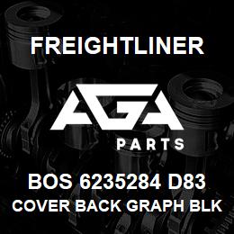 BOS 6235284 D83 Freightliner COVER BACK GRAPH BLK | AGA Parts