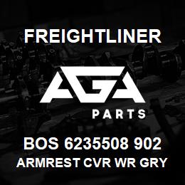 BOS 6235508 902 Freightliner ARMREST CVR WR GRY | AGA Parts