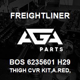 BOS 6235601 H29 Freightliner THIGH CVR KIT,A.RED,VEL | AGA Parts