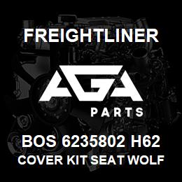 BOS 6235802 H62 Freightliner COVER KIT SEAT WOLF BLACK VINYL | AGA Parts