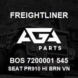 BOS 7200001 545 Freightliner SEAT PR910 HI BRN VN R&L ARM | AGA Parts