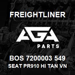 BOS 7200003 549 Freightliner SEAT PR910 HI TAN VN R&L ARM DSC | AGA Parts