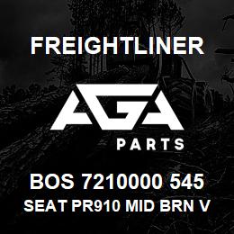 BOS 7210000 545 Freightliner SEAT PR910 MID BRN VN | AGA Parts