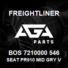 BOS 7210000 546 Freightliner SEAT PR910 MID GRY VN | AGA Parts