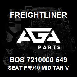 BOS 7210000 549 Freightliner SEAT PR910 MID TAN VN | AGA Parts