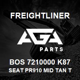 BOS 7210000 K87 Freightliner SEAT PR910 MID TAN TITAN | AGA Parts