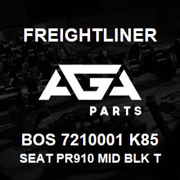 BOS 7210001 K85 Freightliner SEAT PR910 MID BLK TITAN R&L ARM | AGA Parts