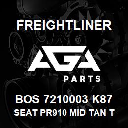 BOS 7210003 K87 Freightliner SEAT PR910 MID TAN TITAN R&L ARM DSC | AGA Parts