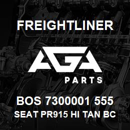 BOS 7300001 555 Freightliner SEAT PR915 HI TAN BC R&L ARM | AGA Parts