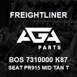 BOS 7310000 K87 Freightliner SEAT PR915 MID TAN TITAN | AGA Parts