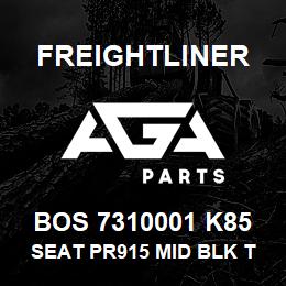 BOS 7310001 K85 Freightliner SEAT PR915 MID BLK TITAN R&L ARM | AGA Parts