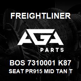 BOS 7310001 K87 Freightliner SEAT PR915 MID TAN TITAN R&L ARM | AGA Parts