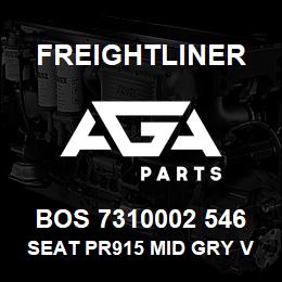 BOS 7310002 546 Freightliner SEAT PR915 MID GRY VN DSC | AGA Parts