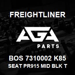 BOS 7310002 K85 Freightliner SEAT PR915 MID BLK TITAN DSC | AGA Parts