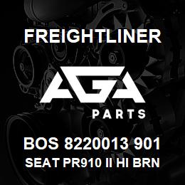 BOS 8220013 901 Freightliner SEAT PR910 II HI BRN UL R&L ARM DSWVL | AGA Parts