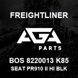 BOS 8220013 K85 Freightliner SEAT PR910 II HI BLK TITAN R&L ARM DSWVL | AGA Parts