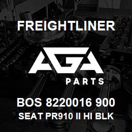 BOS 8220016 900 Freightliner SEAT PR910 II HI BLK UL BELLOWS DSWVL | AGA Parts