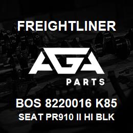 BOS 8220016 K85 Freightliner SEAT PR910 II HI BLK TITAN BELLOWS DSWVL | AGA Parts