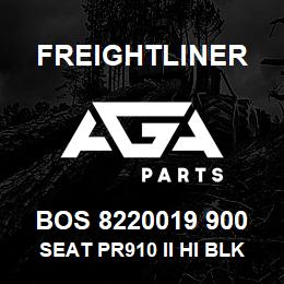 BOS 8220019 900 Freightliner SEAT PR910 II HI BLK UL R&L ARM PSWVL | AGA Parts