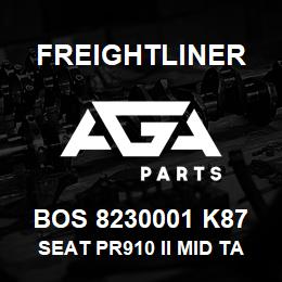 BOS 8230001 K87 Freightliner SEAT PR910 II MID TAN TITAN R&L ARM | AGA Parts