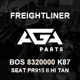 BOS 8320000 K87 Freightliner SEAT PR915 II HI TAN TITAN | AGA Parts