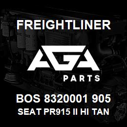 BOS 8320001 905 Freightliner SEAT PR915 II HI TAN ULTRA LEATHER | AGA Parts