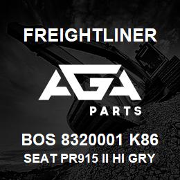 BOS 8320001 K86 Freightliner SEAT PR915 II HI GRY TITAN CL | AGA Parts