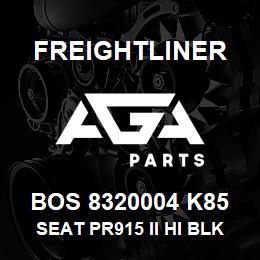 BOS 8320004 K85 Freightliner SEAT PR915 II HI BLK TITAN BELLOWS | AGA Parts