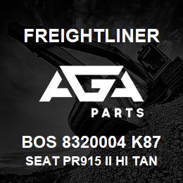 BOS 8320004 K87 Freightliner SEAT PR915 II HI TAN TITAN BELLOWS | AGA Parts