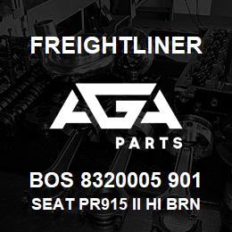 BOS 8320005 901 Freightliner SEAT PR915 II HI BRN UL R&L ARM BELLOWS | AGA Parts