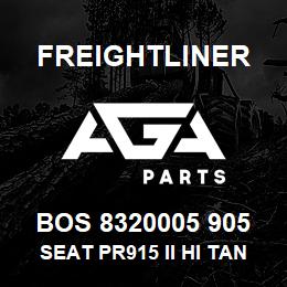 BOS 8320005 905 Freightliner SEAT PR915 II HI TAN UL R&L ARM BELLOWS | AGA Parts