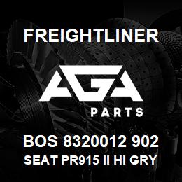 BOS 8320012 902 Freightliner SEAT PR915 II HI GRY UL DSWVL | AGA Parts