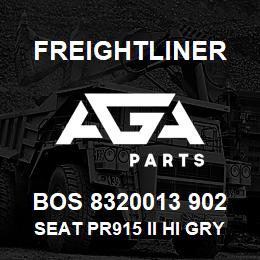 BOS 8320013 902 Freightliner SEAT PR915 II HI GRY UL R&L ARM DSWVL | AGA Parts