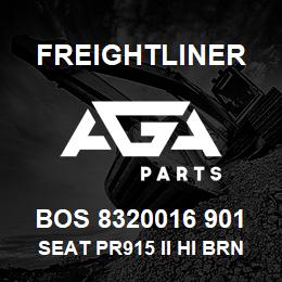 BOS 8320016 901 Freightliner SEAT PR915 II HI BRN UL BELLOWS DSWVL | AGA Parts