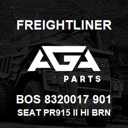 BOS 8320017 901 Freightliner SEAT PR915 II HI BRN UL R&L ARM BEL DSWV | AGA Parts